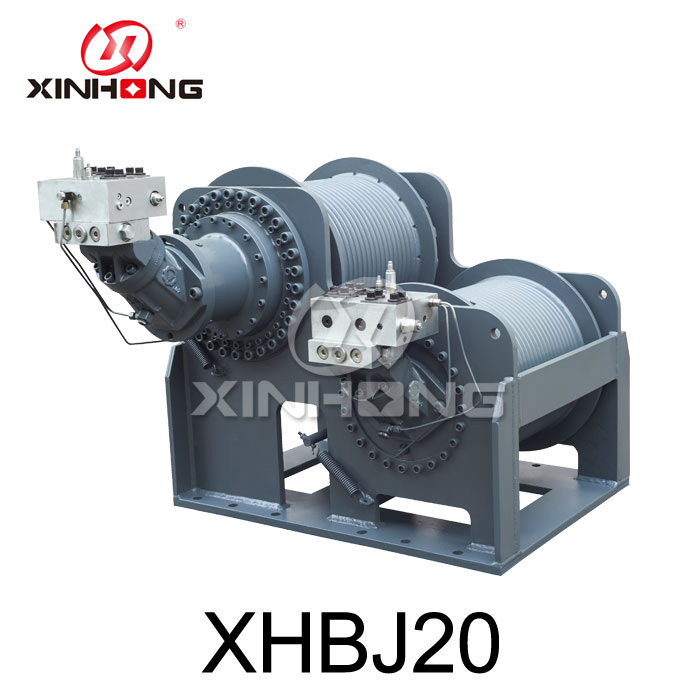 Muuttuvanopeuksinen hydraulivinssi nostamiseen